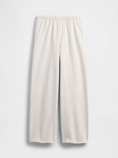 Kırık Beyaz Vintagesoft Wide-leg Baggy Eşofman Altı
