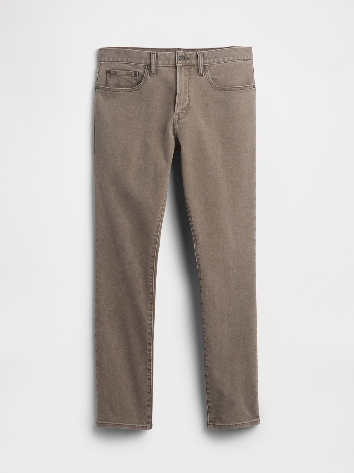 Kahverengi Slim Soft Wear Jean Pantolon