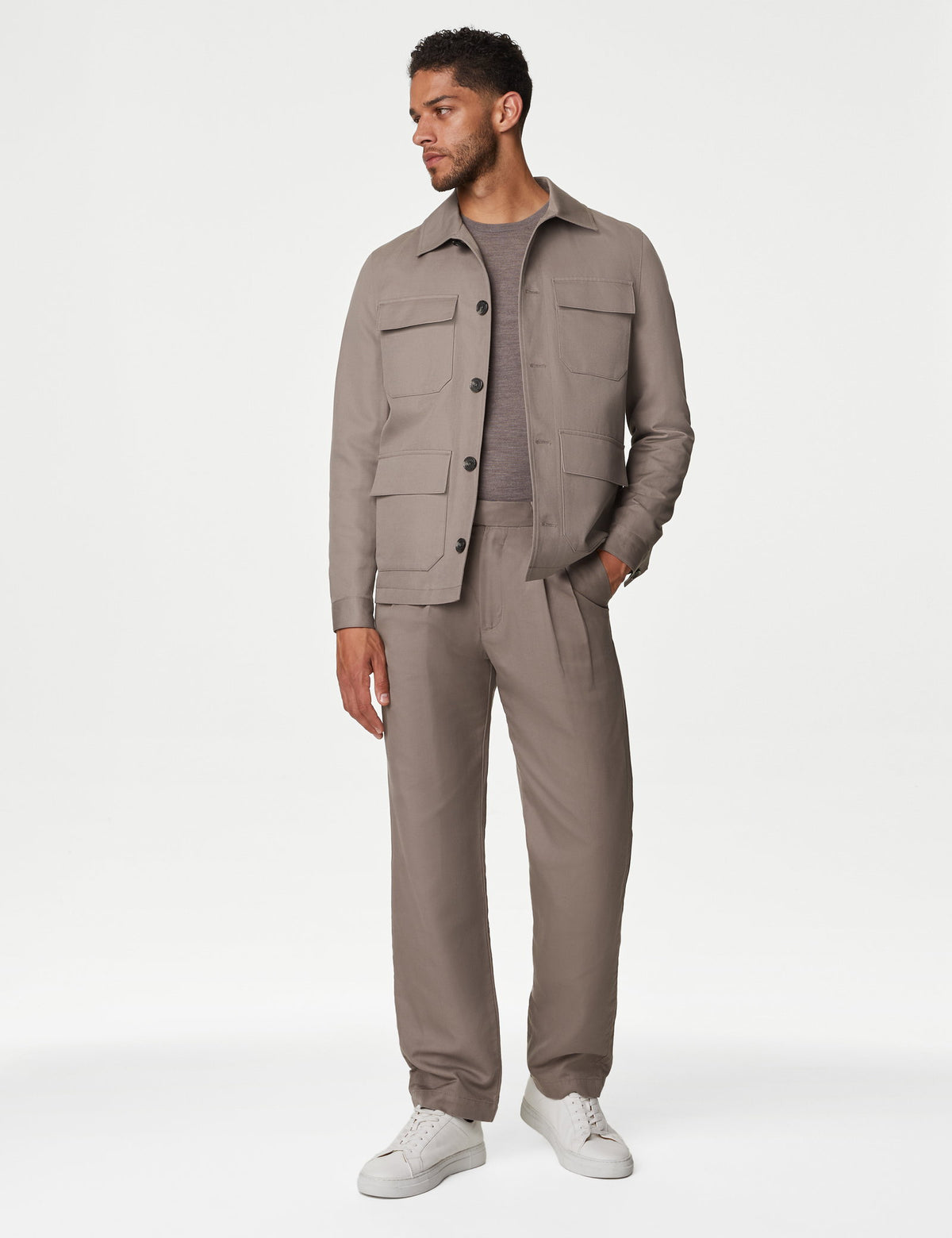 Regular Fit Safari Ceket