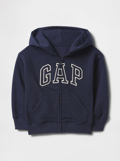 Lacivert Vintagesoft Logo Fermuarlı Sweatshirt
