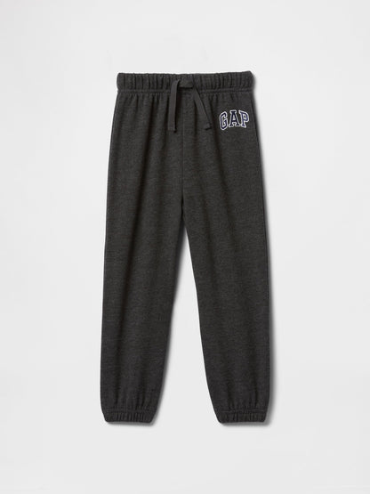 Gri Gap Logo Fransız Havlu Kumaş Pull-on Jogger Eşofman Altı