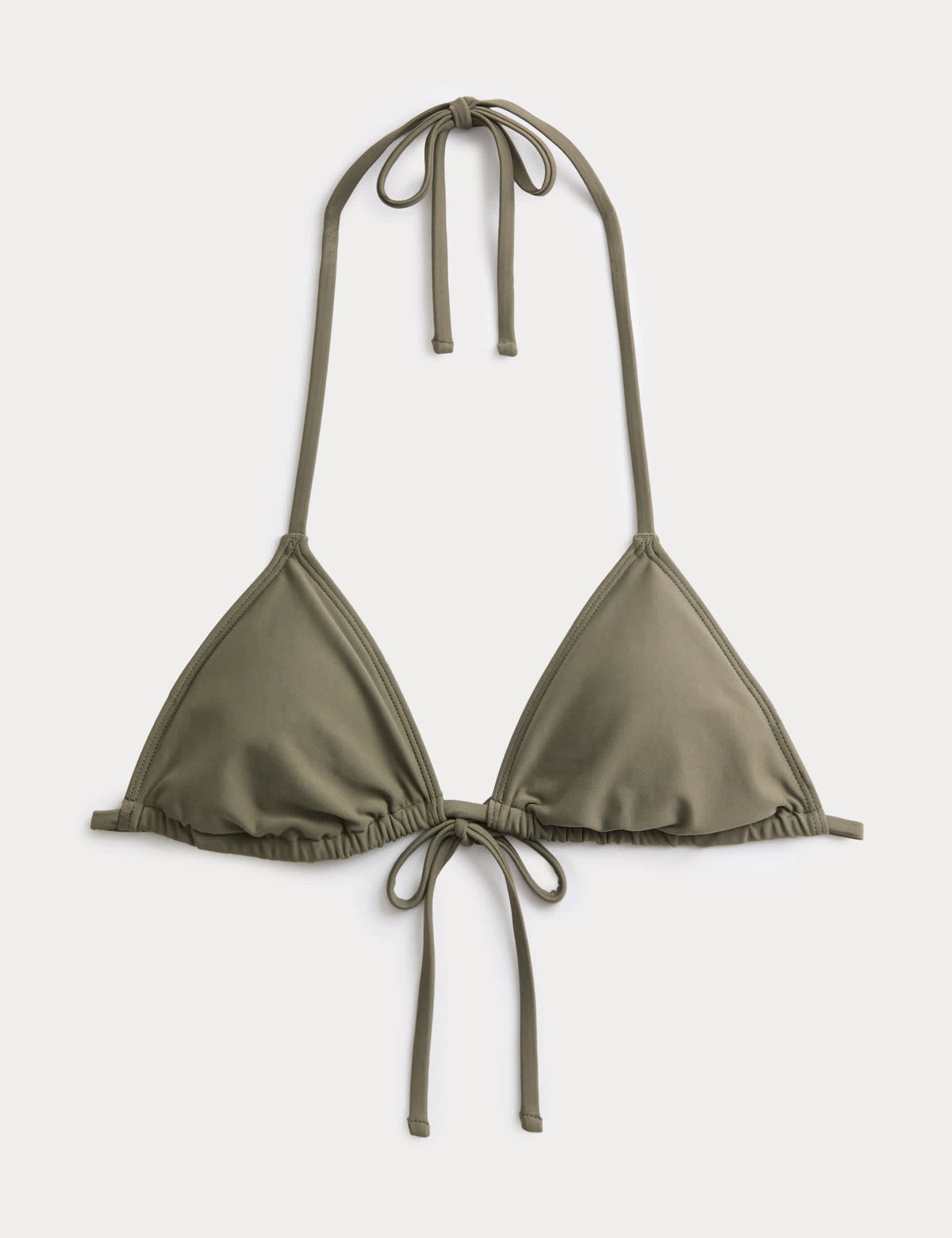 Üçgen Bağlamalı Bikini Üstü