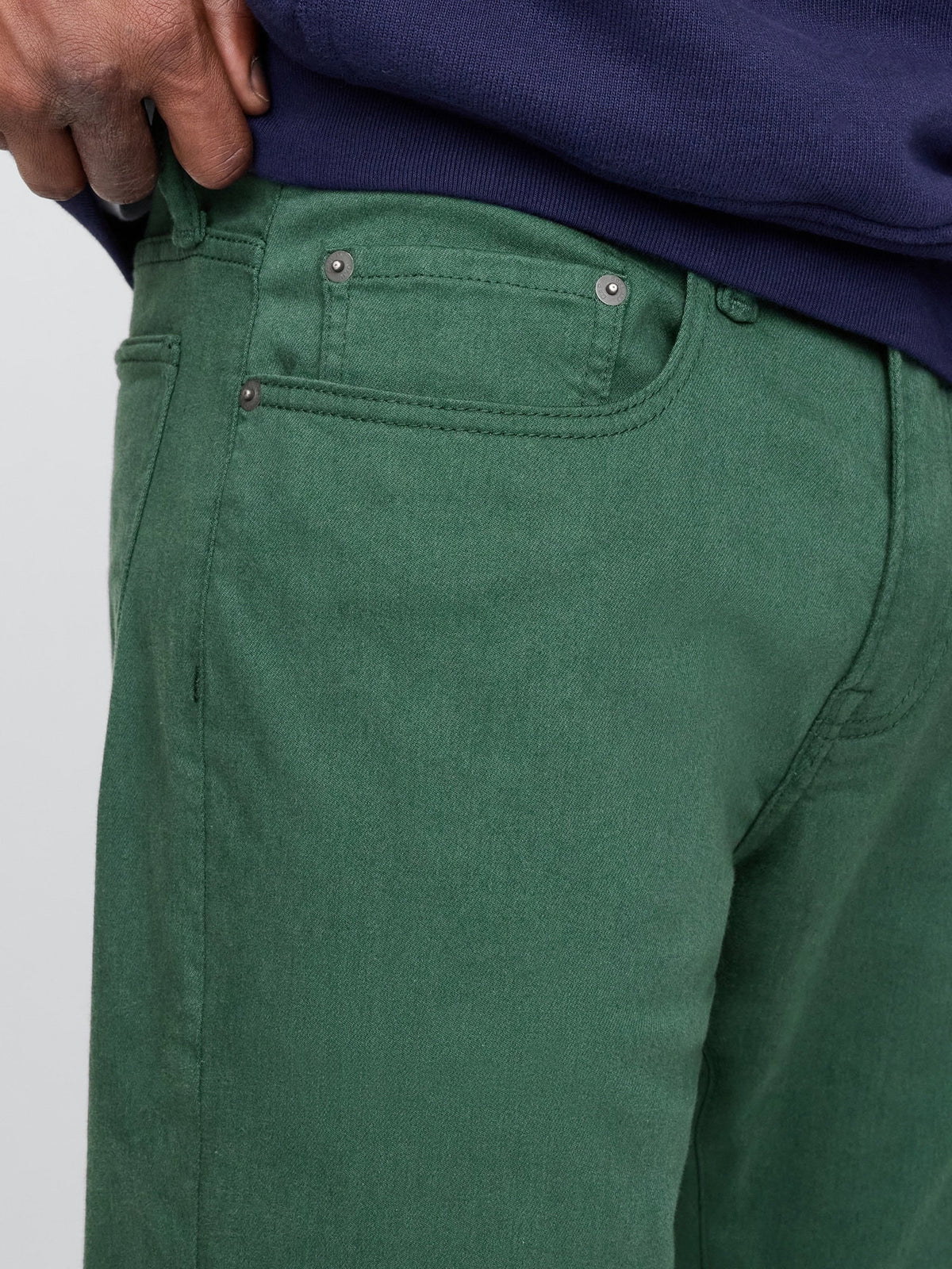 Yeşil Gapflex Slim Fit City Max Jean Pantolon