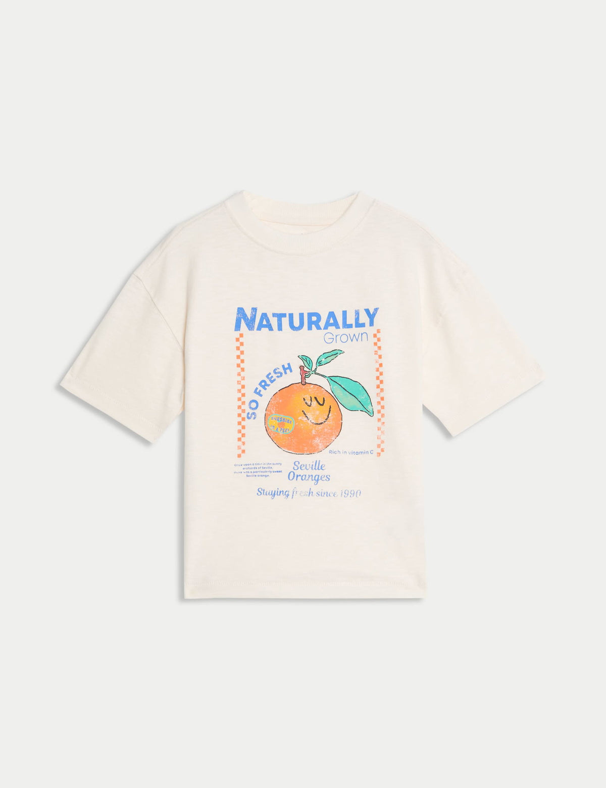 Pamuk Karışımlı T-shirt (2-8 Yaş)