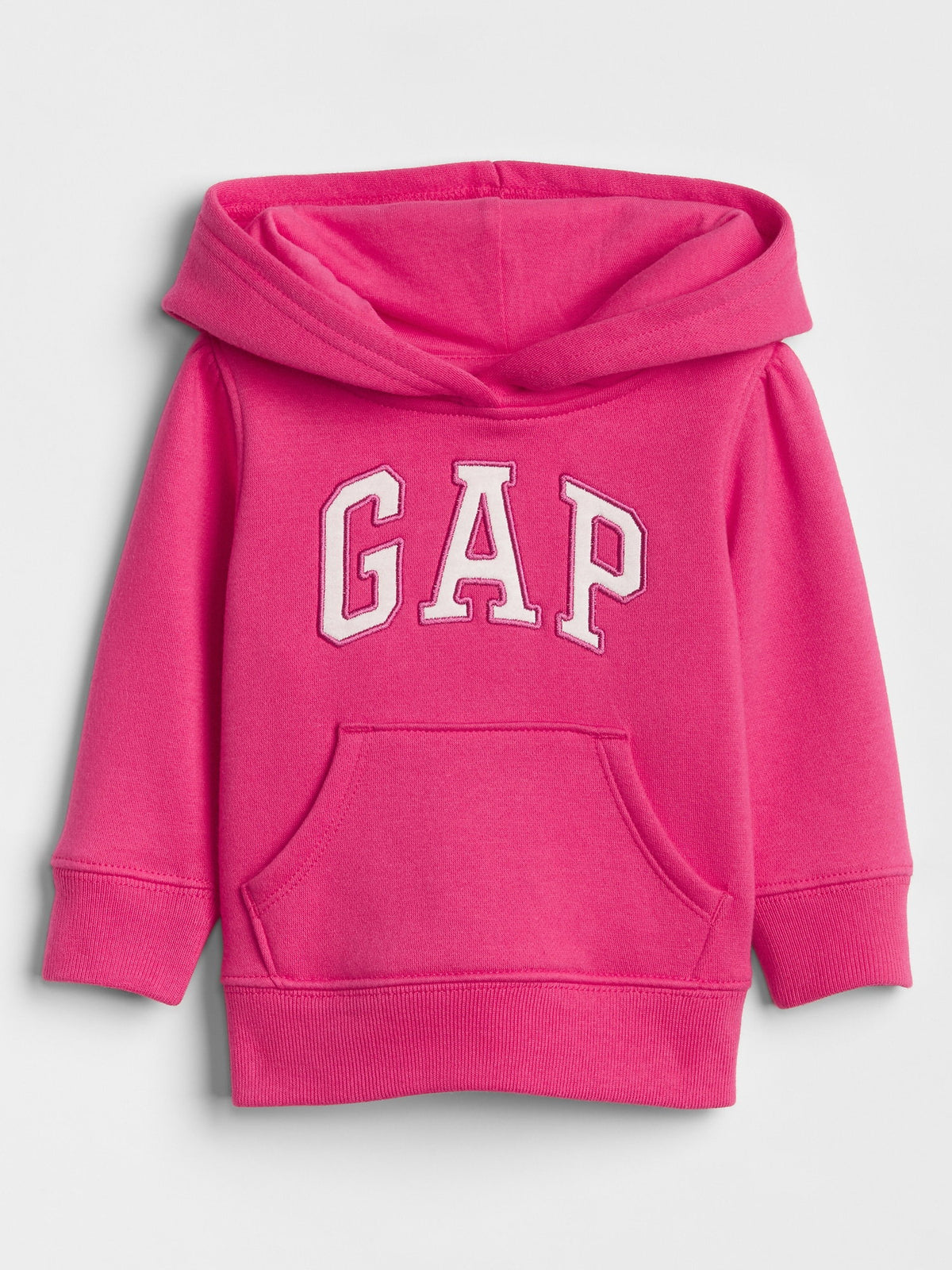 Pembe Gap Logo Kapüşonlu Sweatshirt
