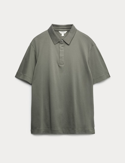 Pure Supima Polo Yaka T-shirt