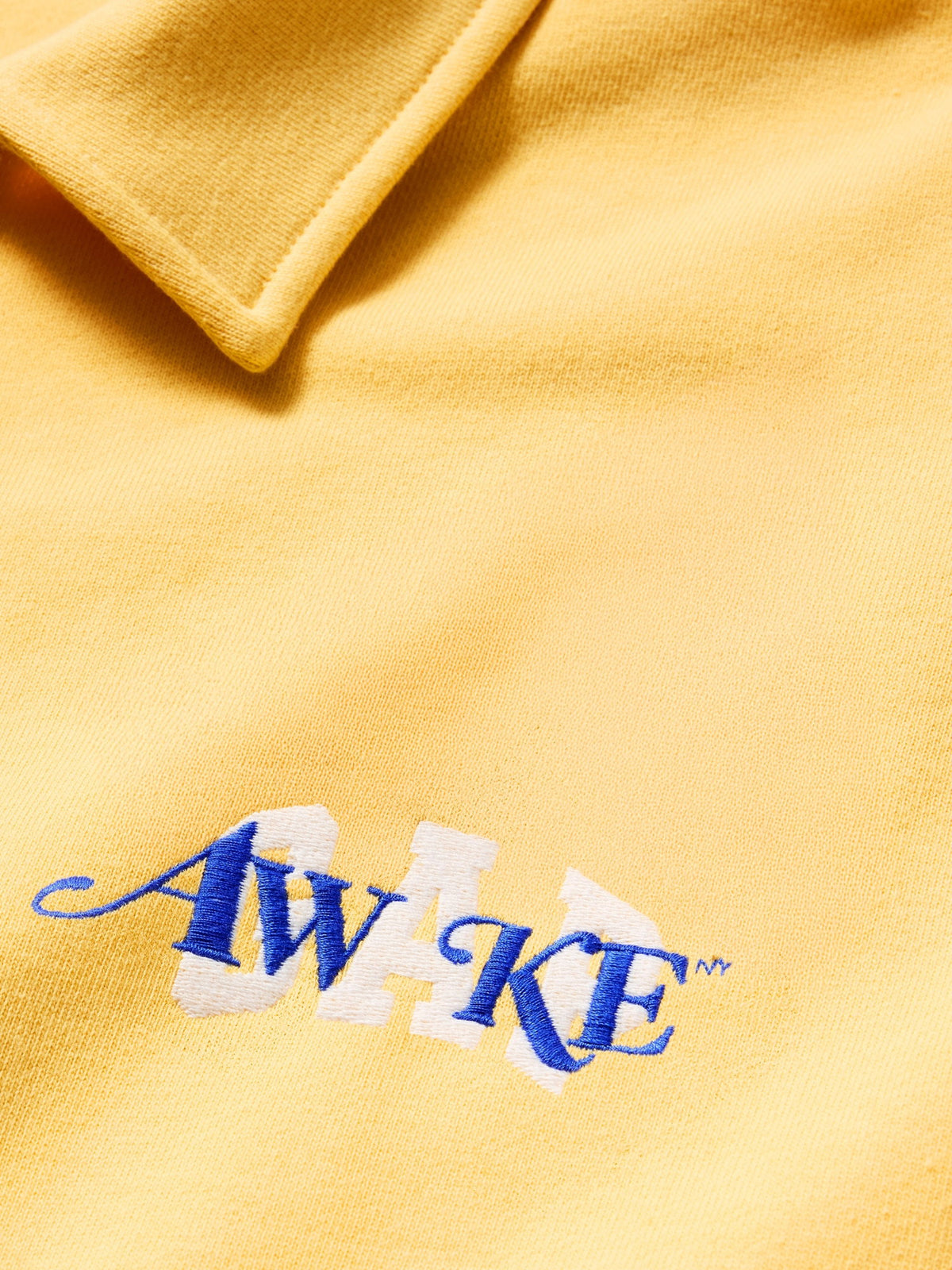 Sarı Gap × Awake Ny Heavyweight Oversized Çeyrek Fermuarlı Sweatshirt
