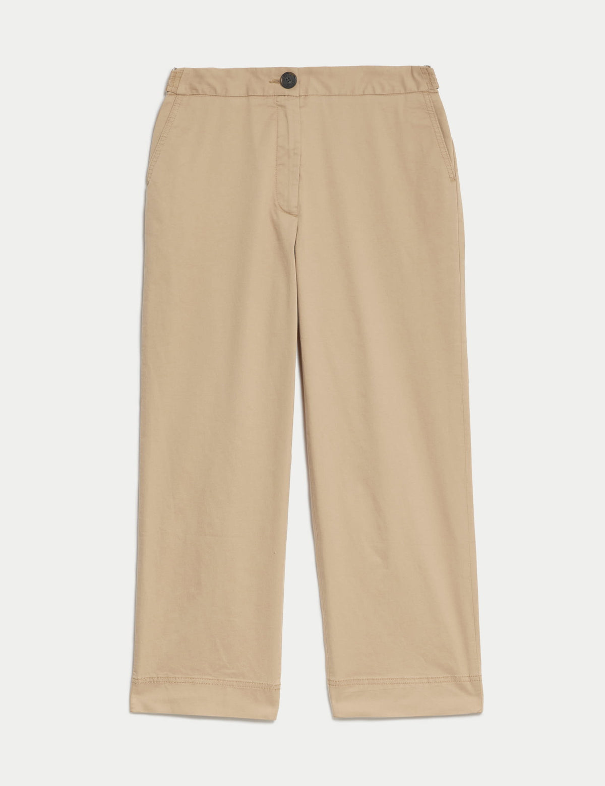 Jaeger Regular Fit Yüksek Bel Crop Pantolon
