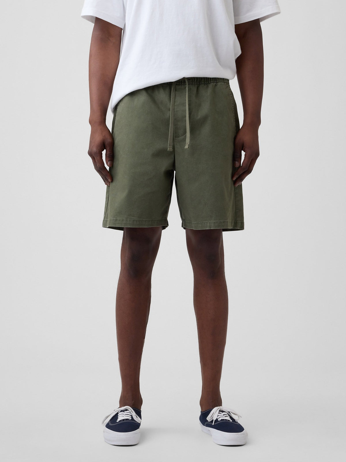 Açık Kahverengi 7 Essential Pull-on Khaki Şort