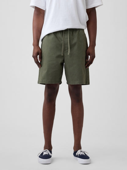 Açık Kahverengi 7 Essential Pull-on Khaki Şort