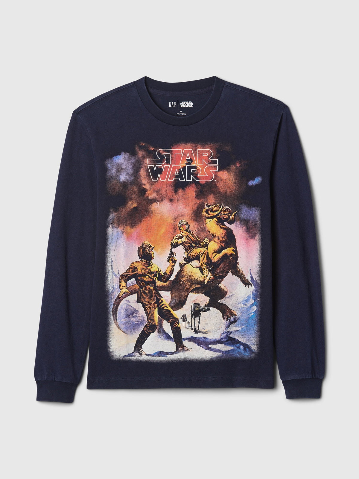 Lacivert Star Wars Grafik T-shirt