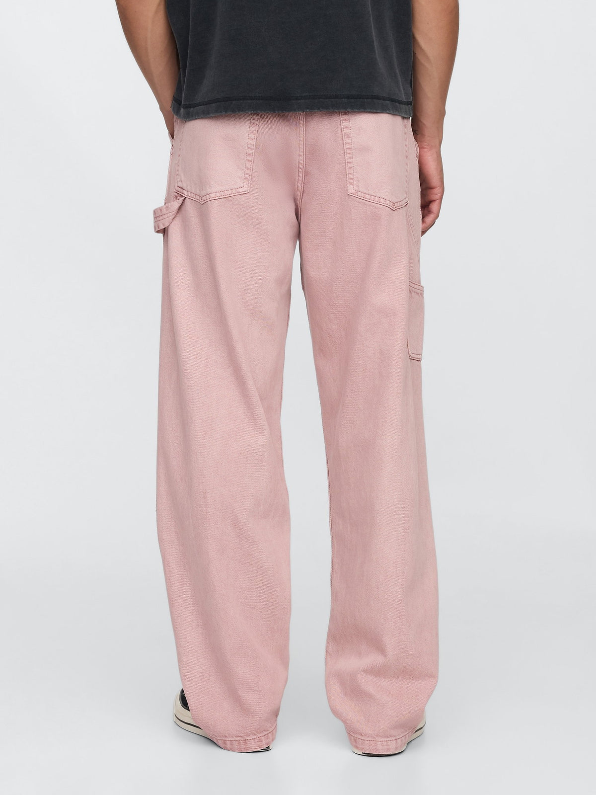 Pembe Ultrasoft Double-knee Carpenter Baggy Jean Pantolon