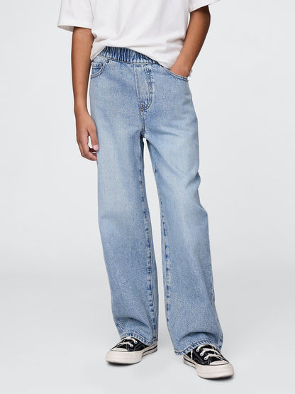 Mavi Ultrasoft Pull-on Baggy Jean Pantolon