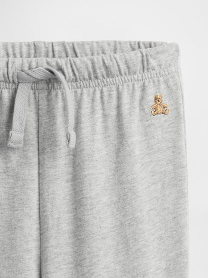 Gri Brannan Bear Işlemeli Pull-on Jogger Eşofman Altı