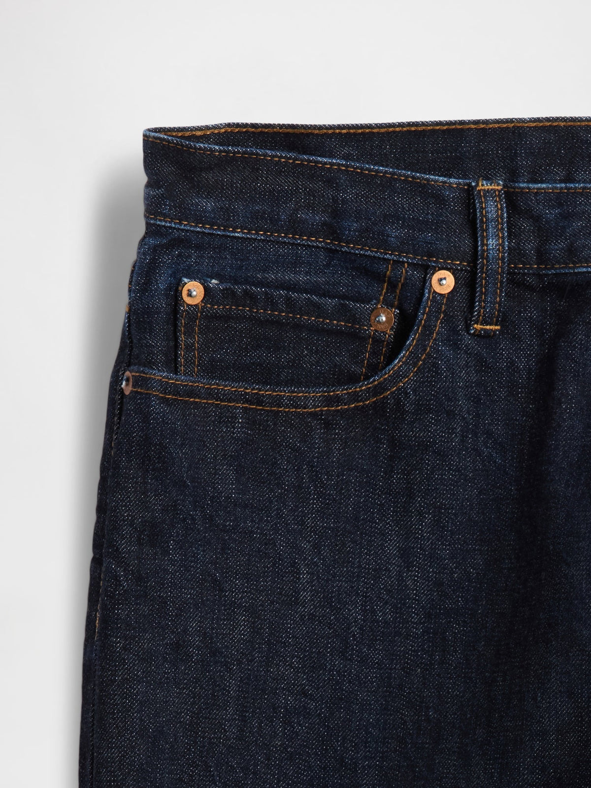 Koyu Mavi Relaxed Straight Jean Pantolon