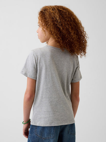 Beyaz Relaxed Grafik Baskılı T-shirt