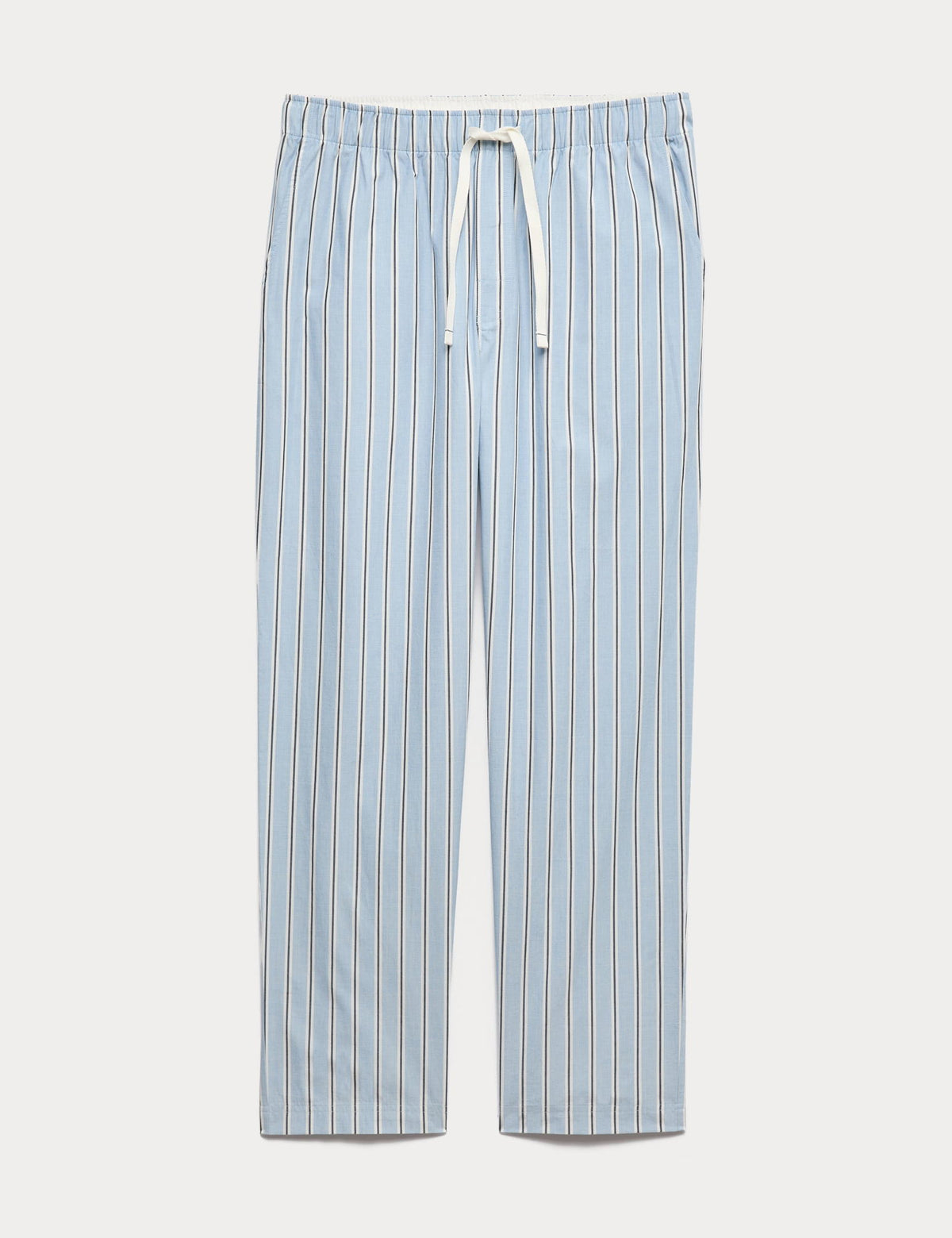 Pamuklu Çizgili Pijama Altı