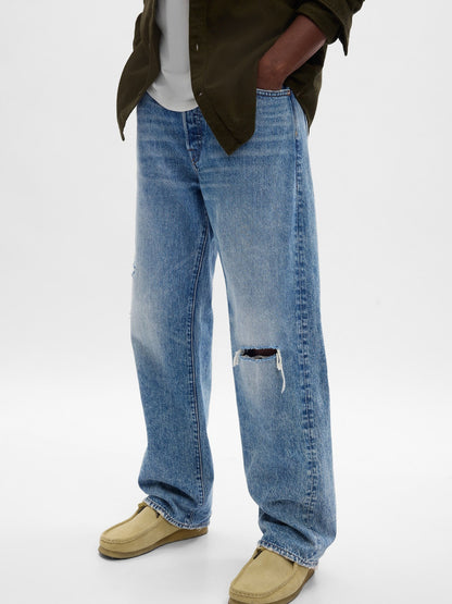 Mavi %100 Organik Pamuk '90s Loose Washwell Jean Pantolon