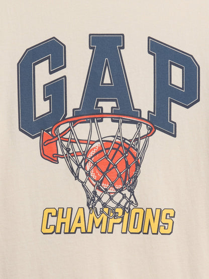 Bej Gap Grafik T-shirt