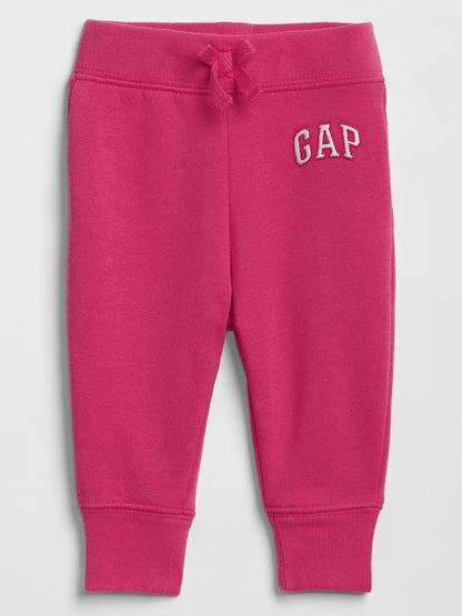 Pembe Gap Logo Fleece Eşofman Altı