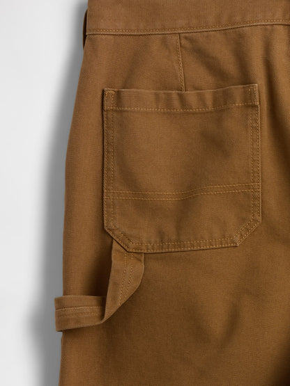 Kobalt Mavisi '90s Loose Kanvas Double-knee Carpenter Pantolon