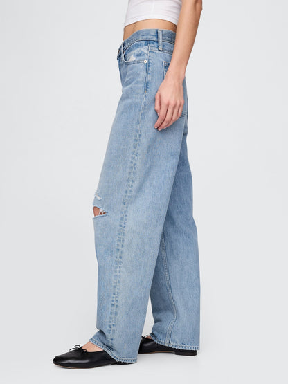 Mavi High Rise Barrel Jean Pantolon