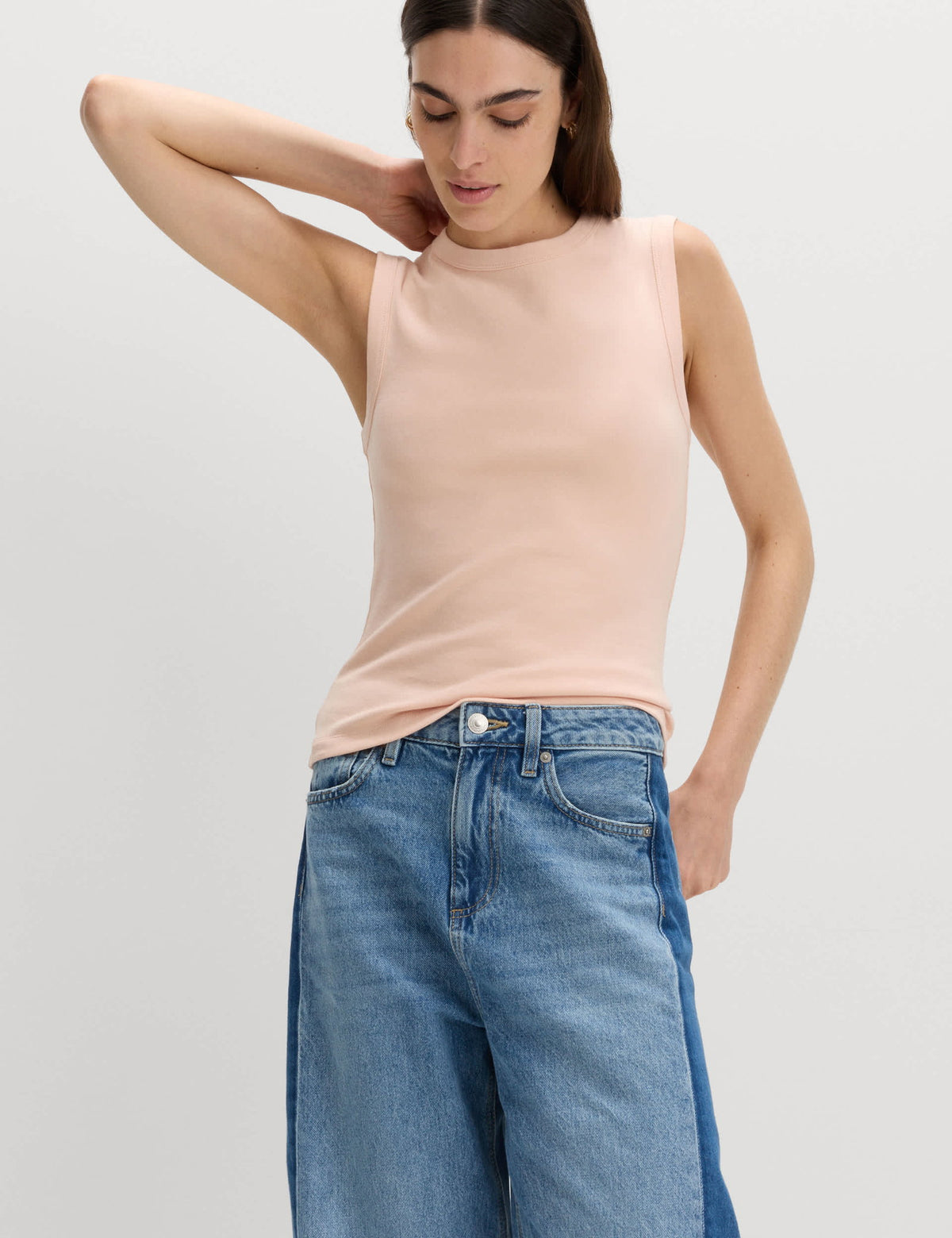 Pamuklu Slim Fit Üst