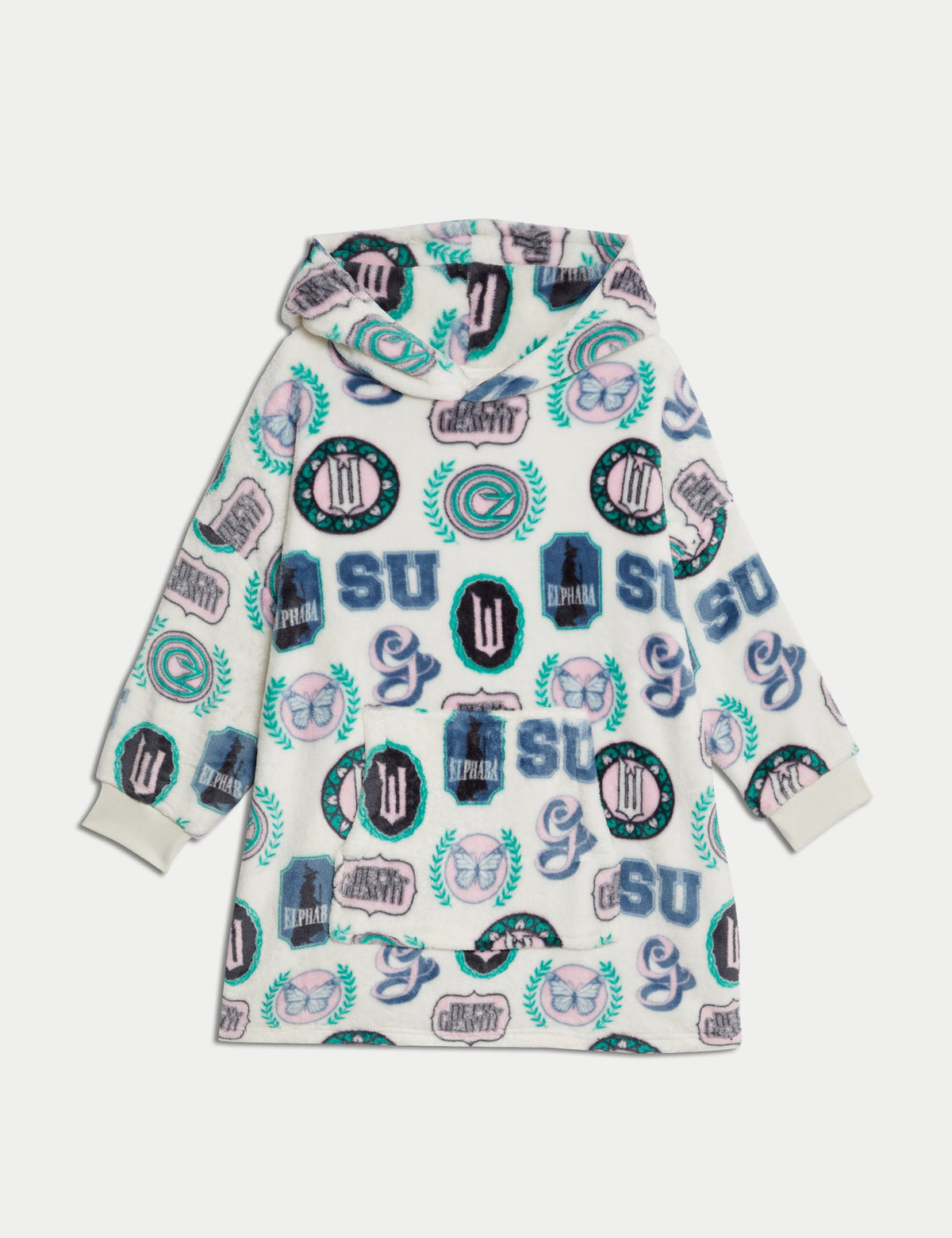 Wicked:trade_mark: Oversize Pelüş Hoodie