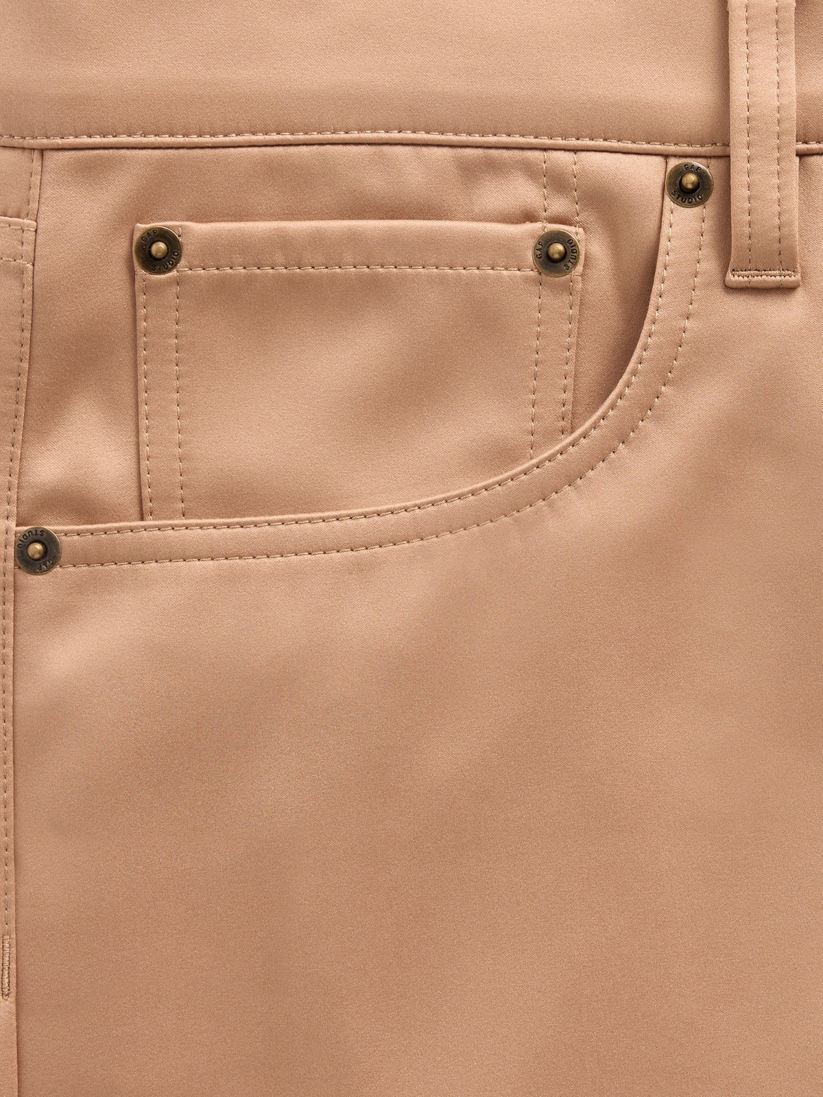 Kahverengi Gapstudio Saten ‘90s Loose Pantolon