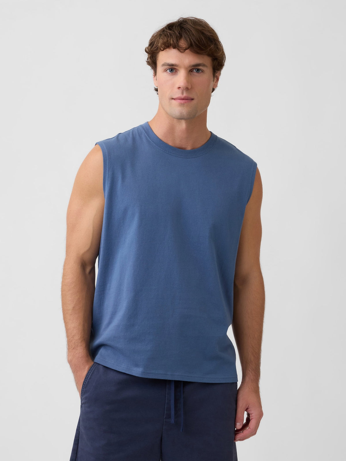 Mavi Everyday Soft Relaxed Muscle Kolsuz T-shirt