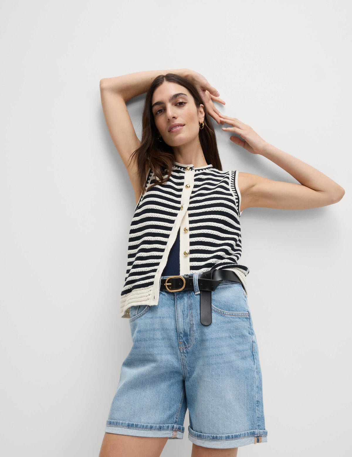Denim Boyfriend Şort