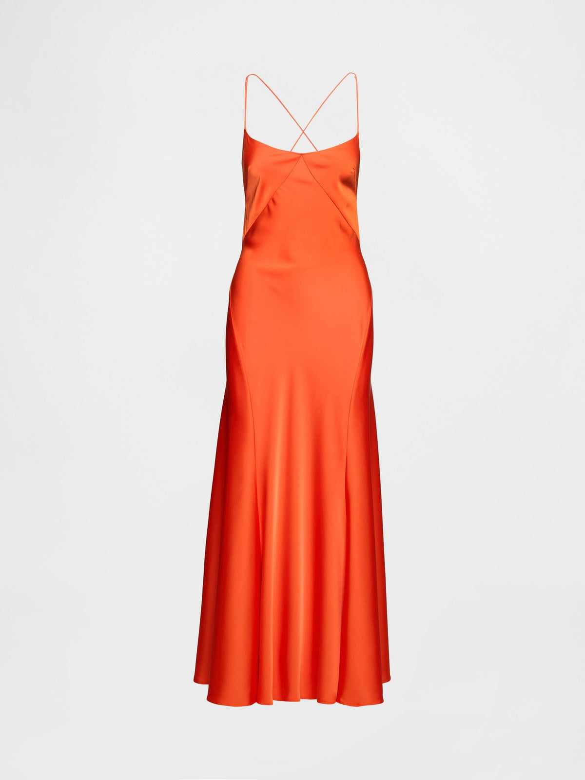 Turuncu Gapstudio Saten Slip Elbise