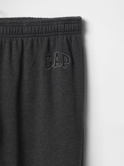 Koyu Gri Gap Logo Fransız Havlu Kumaş Jogger Eşofman Altı