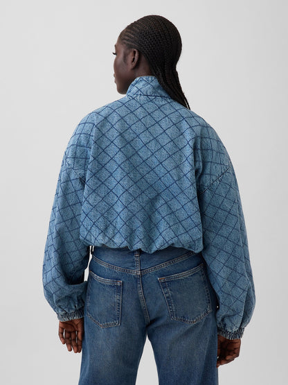 Mavi Gap × Hfr Dikişli Denim Bomber Ceket By Latouché
