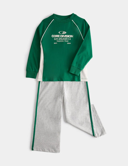 %100 Pamuklu Pijama Takımı – 1-8 Yaş