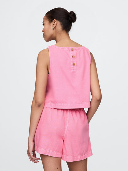 Pembe Ultrasoft Denim Atlet