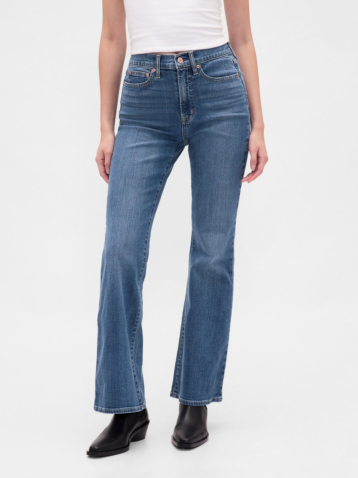 Mavi High Rise '70s Flare Jean Pantolon