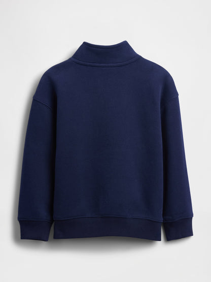 Lacivert Baby & Toddler Vintagesoft Yarım Fermuarlı Pullover