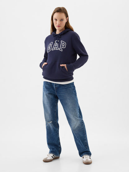 Kırmızı Gap Logo Havlu Kumaş Sweatshirt