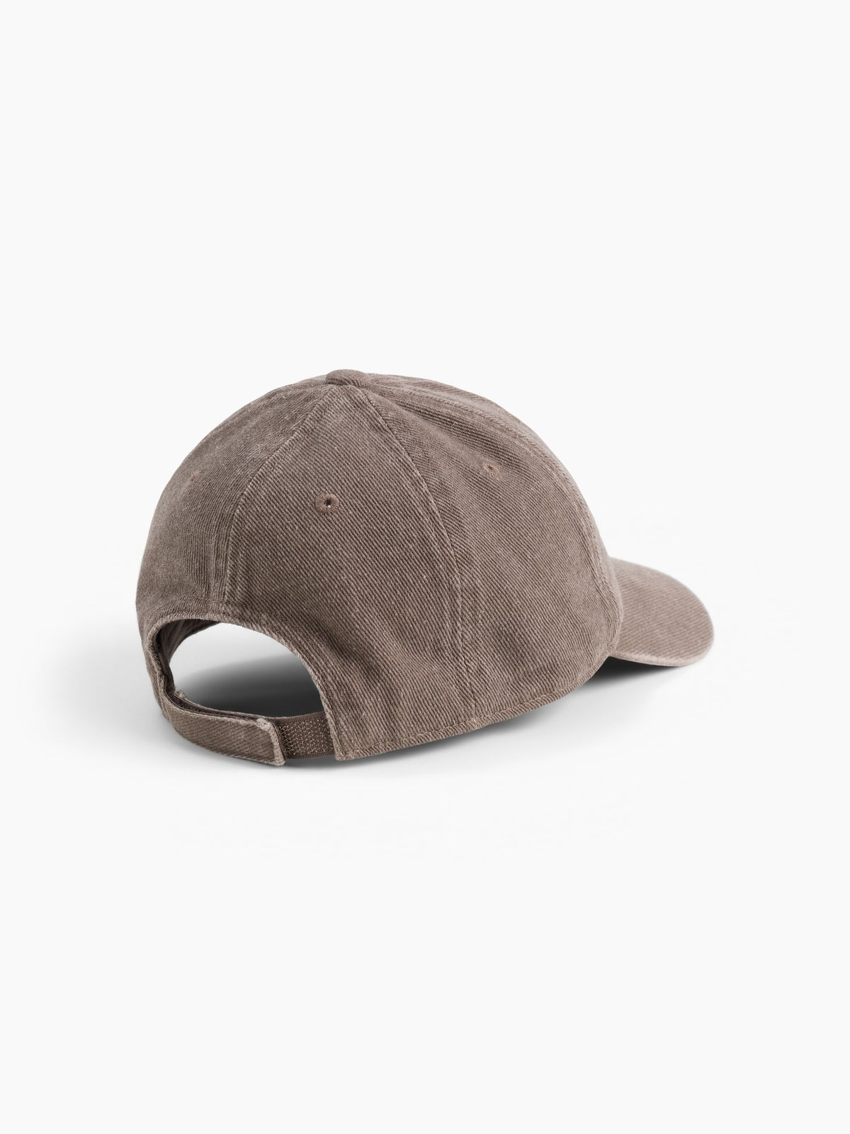 Kahverengi Denim Bow Baseball Şapka
