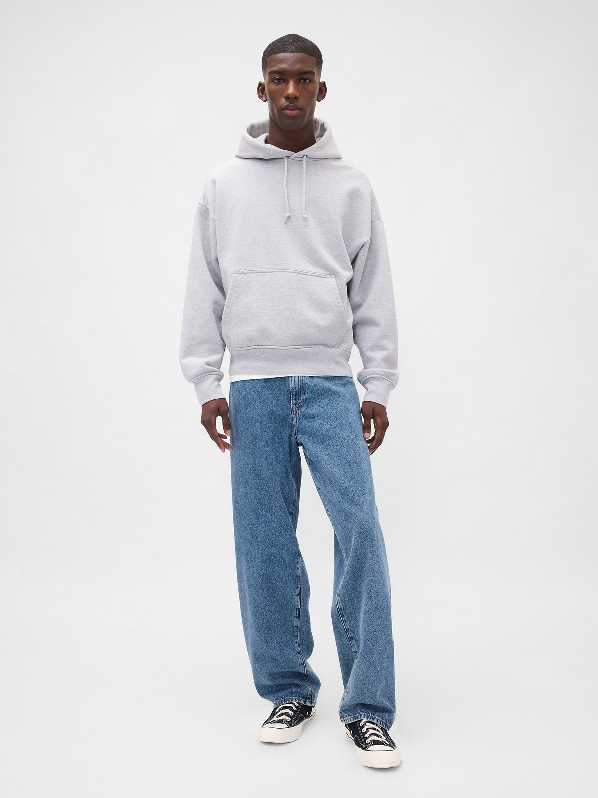 Mavi Baggy Jean Pantolon