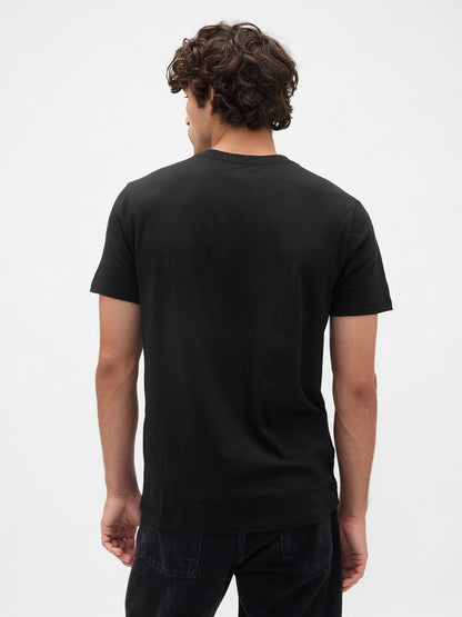Siyah Everyday Soft Gap Logo T-shirt