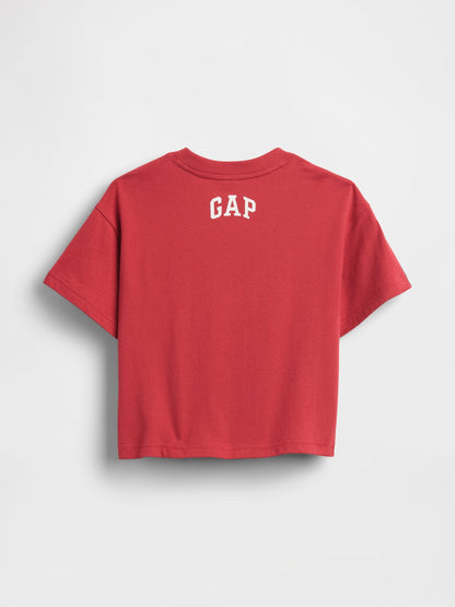 Kırmızı Disney Oversized T-shirt