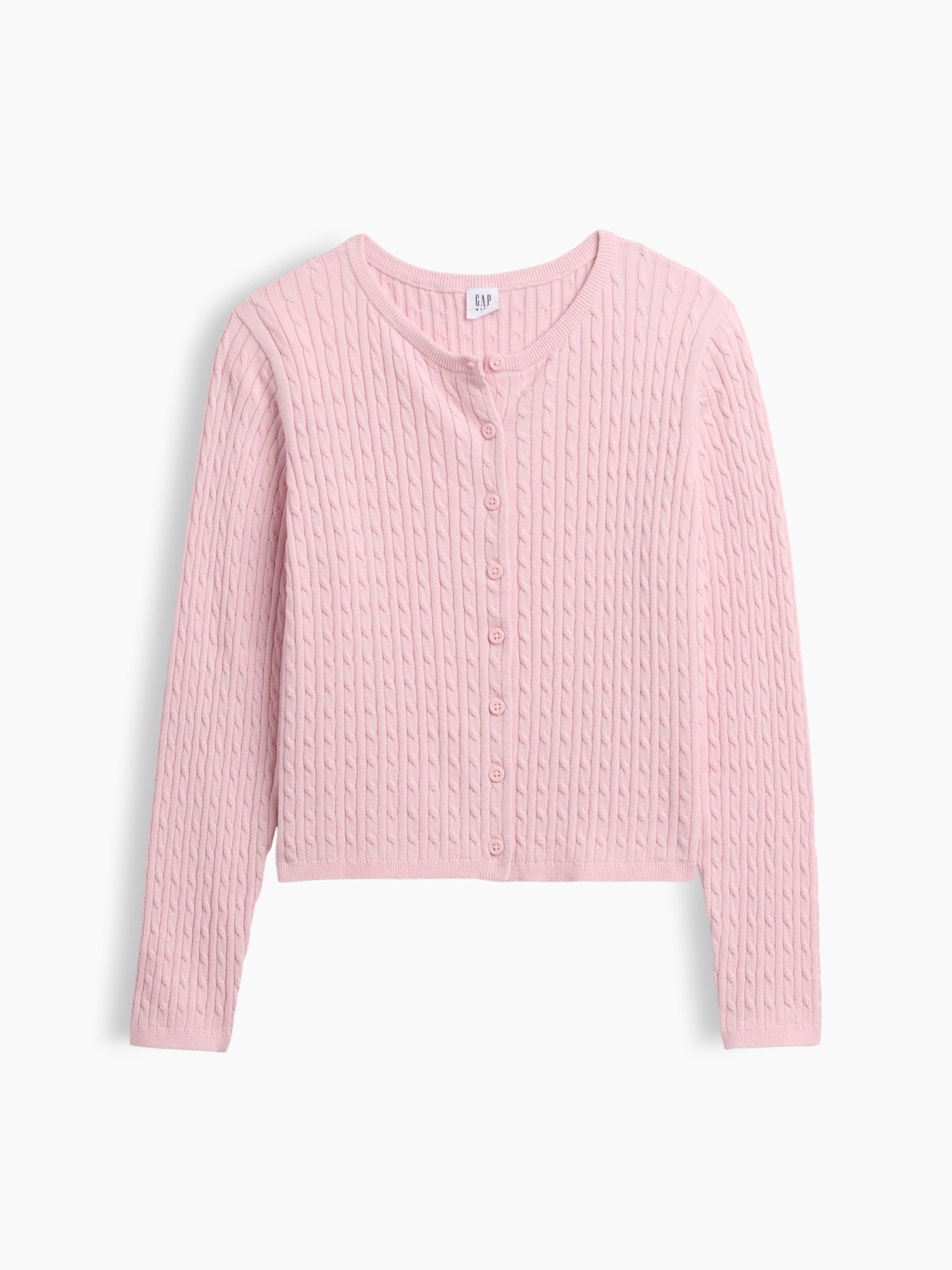Pembe Cable Örgü Hırka
