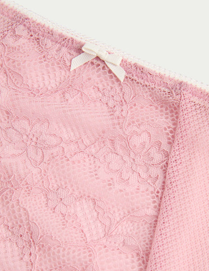 3’lü Dantelli Full Brief Külot
