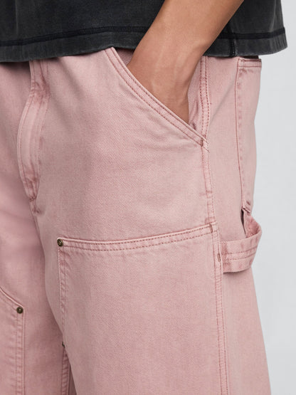 Pembe Ultrasoft Double-knee Carpenter Baggy Jean Pantolon