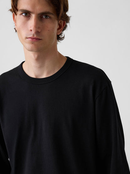 Siyah Heavyweight Relaxed T-shirt