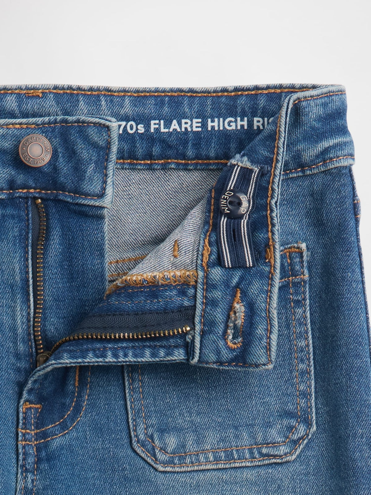 Mavi High Rise '70s Flare Jean Pantolon