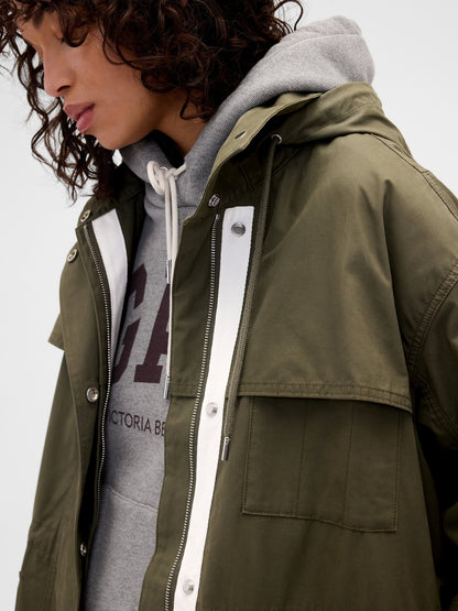 Haki Gap × Victoria Beckham Parka Ceket