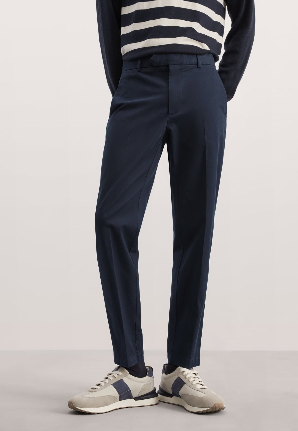 Tapered Fit Italian Chino Pantolon